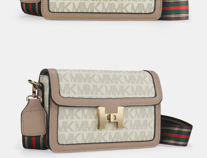 carloskelleyck611女士包包港式撞色经典小方包斜挎包链条包复古老花