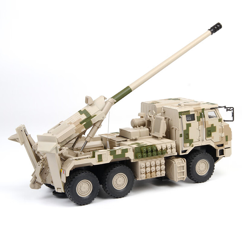 定制pcl181新型155毫米车载加榴炮模型合金卡车炮军事成品