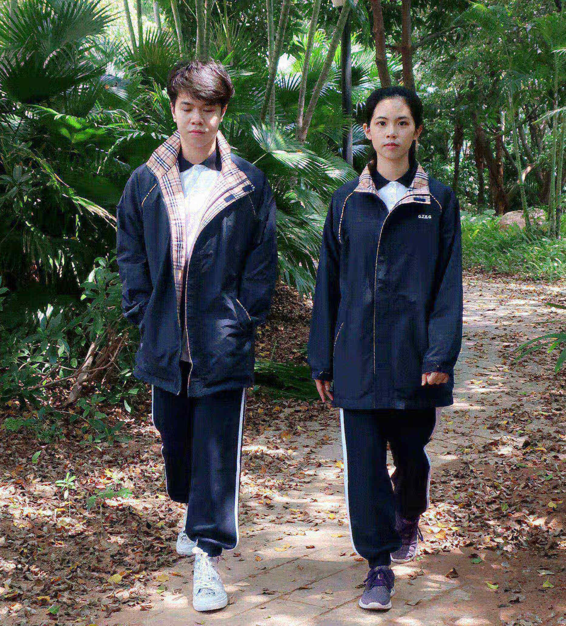 东莞市光明中学校服教育高中初中校服惠州揭阳光实验校服 光正.