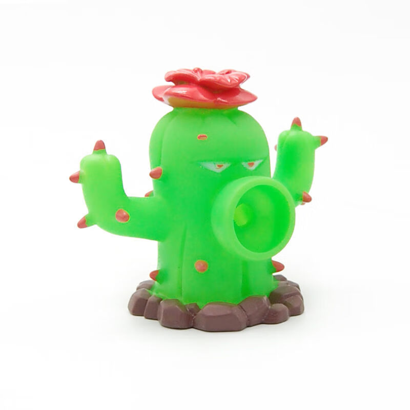 定制植物大战僵尸大喷菇 玩具单个软胶可发射紫色蘑菇公仔摆件 软胶