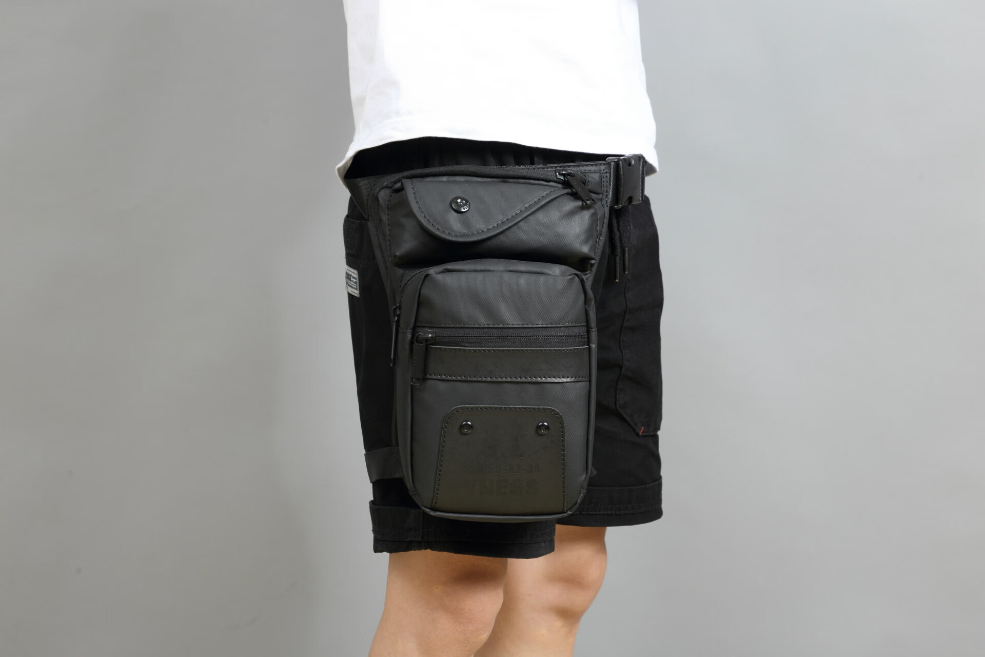 户外运动登山系列休闲多功能骑士腰包随身收纳腰腿包挎包休闲大容量单