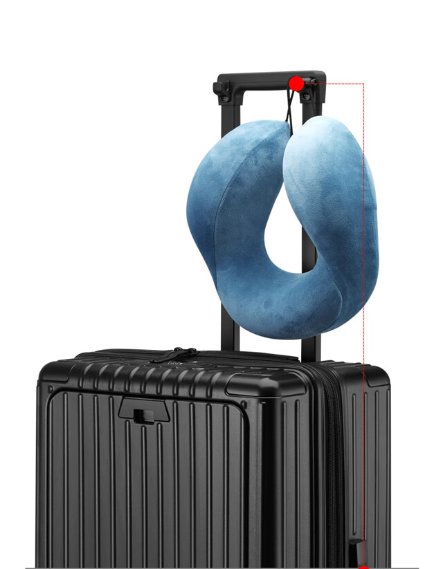 梦旅者前开口行李箱双层防爆拉链拉杆箱多功能商务登机箱电脑密码箱子