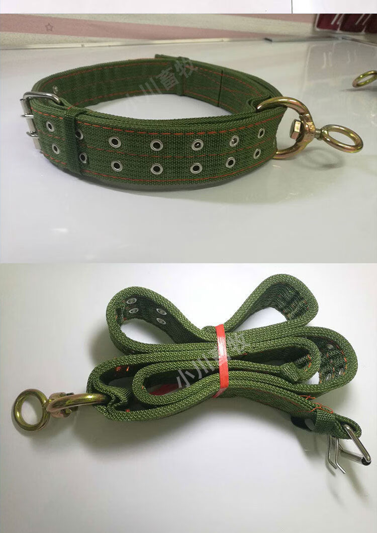 栓牛脖套扣神器育肥牛用品项圈牛绳子养殖设备加厚拴牛专用的脖套 1米