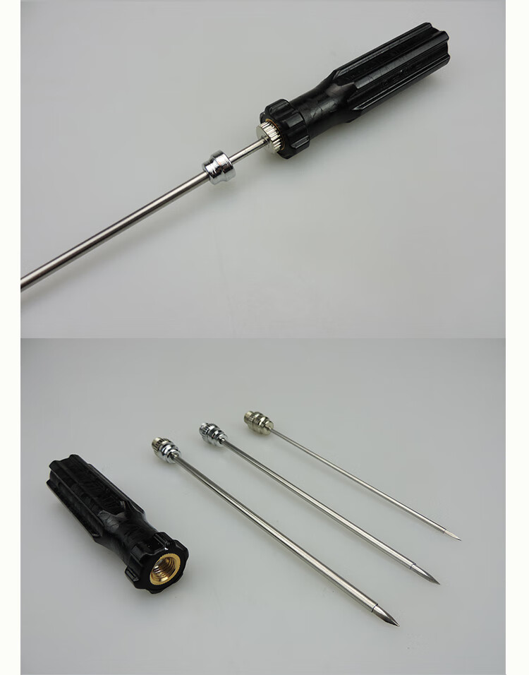 麦桑荷兽用三用套管针牛羊瘤胃排气针牛用放气针穿刺针兽医养殖用品三