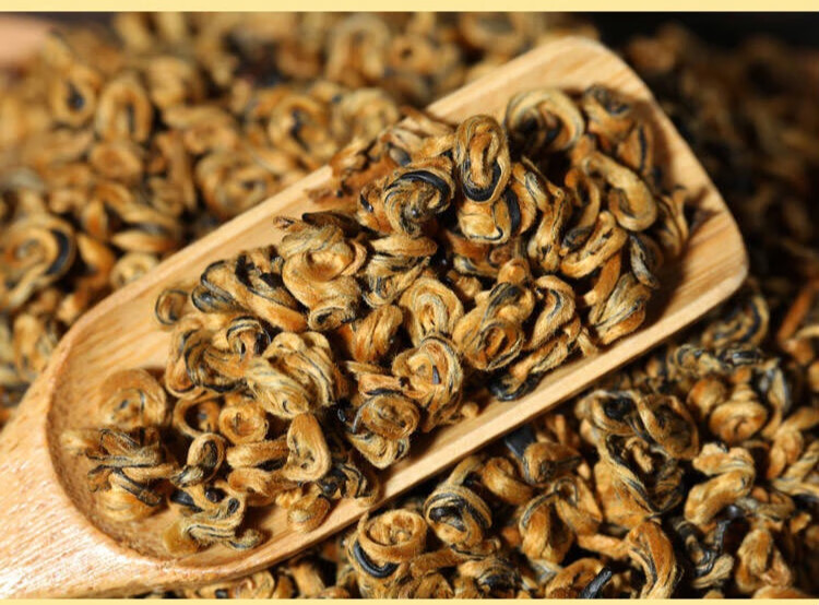 2021新茶 凤庆单芽嫩芽滇红250克 云南红玉螺黄金螺 蜜香十足【图片