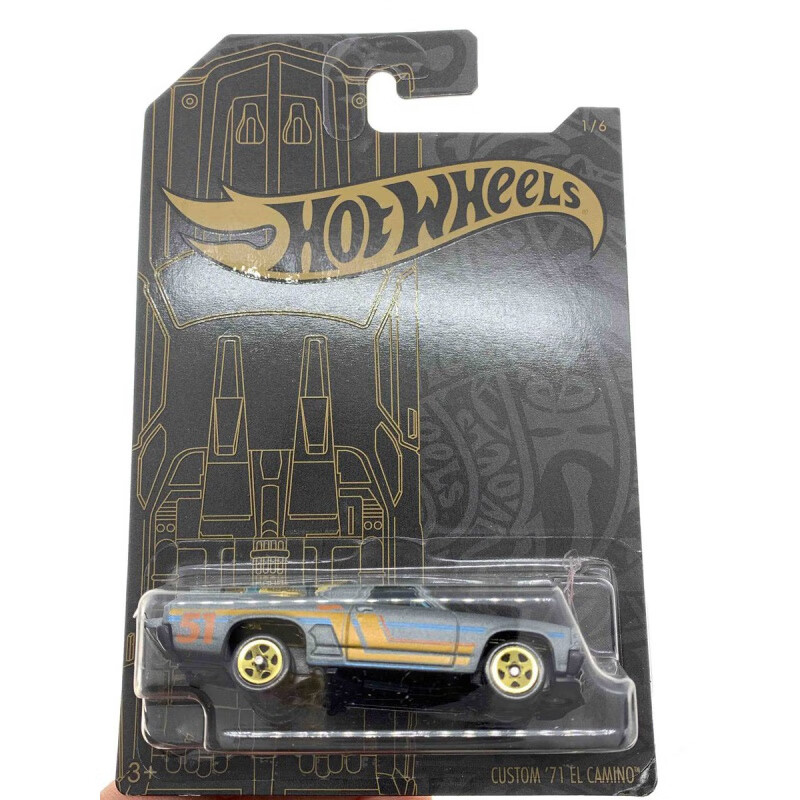 风火轮 ot wheels 51周年 黑金 6 1 特别版 新款2019k1117 #5 chevy