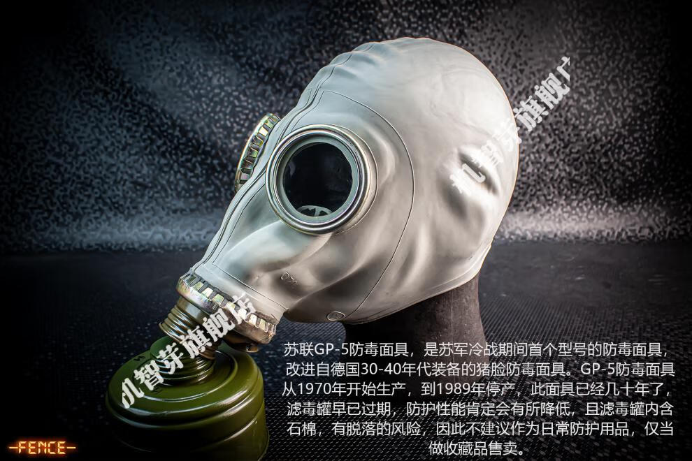 逃离塔科夫周边同款-5苏联防毒面具收藏装饰游戏cos装扮 0号【图片 价