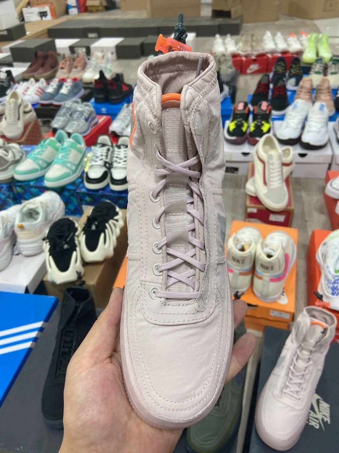 shell空军一号防水尼龙机能高帮af1男女鞋休闲鞋bq6096 纯原顶级版本