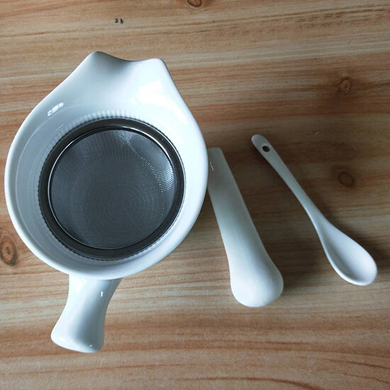 陶瓷研磨碗手动食物研磨钵菜泥肉泥米糊宝宝婴儿辅食研磨器研磨杯单个