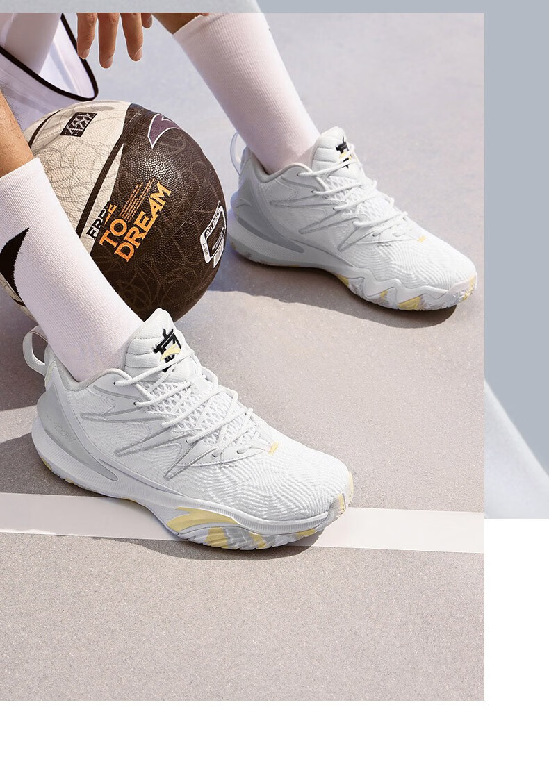 【速决5代】安踏篮球鞋男2022秋季男鞋实战耐磨缓震运动鞋高回弹球鞋