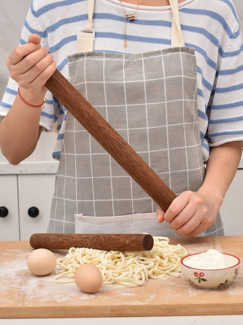 鸡翅木擀面杖专用擀皮饺子皮实木神器家用赶面棒擀面棍杆面棍杖 16*2.