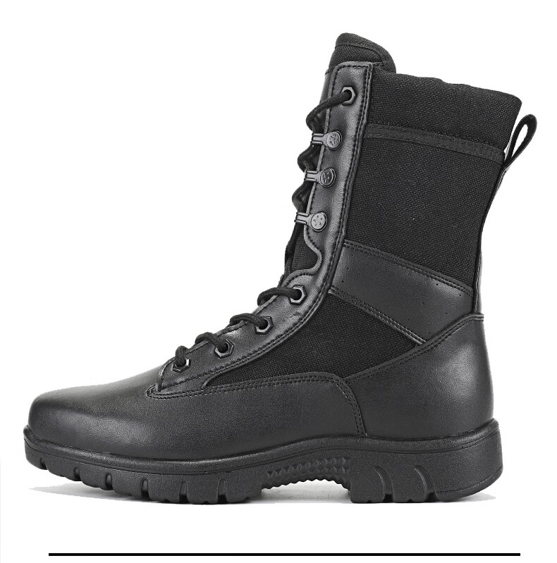燃虎(ranhu)新款作战靴子男超轻透气训练鞋战术靴陆战靴保安作战训靴