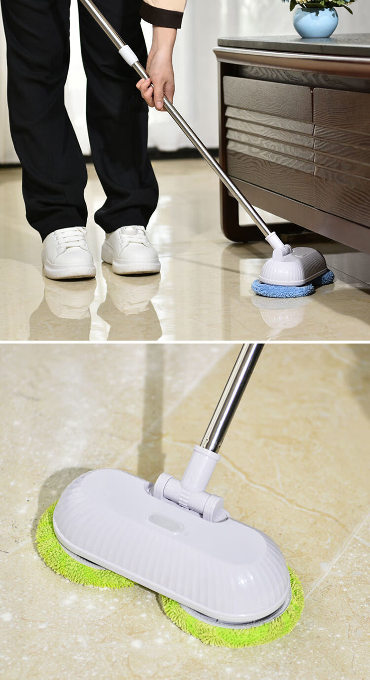 擦玻璃神器家用无线充电电动伸缩清洁器擦天花板门窗拖地智能科技粉色