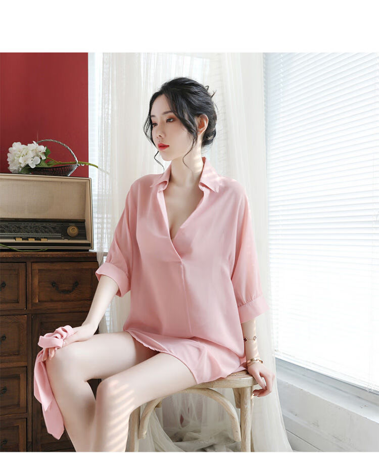 女迷人新款超激情全透明大胸诱惑床上免脱性感睡裙黑色睡衣t裤均码