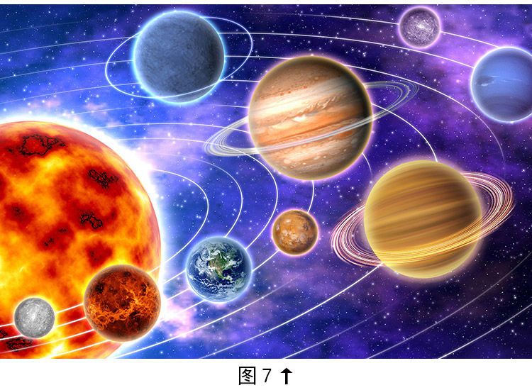 太阳系拼图 天文天体挂画1000片高难度木质拼图科学性趣培养星空宇宙