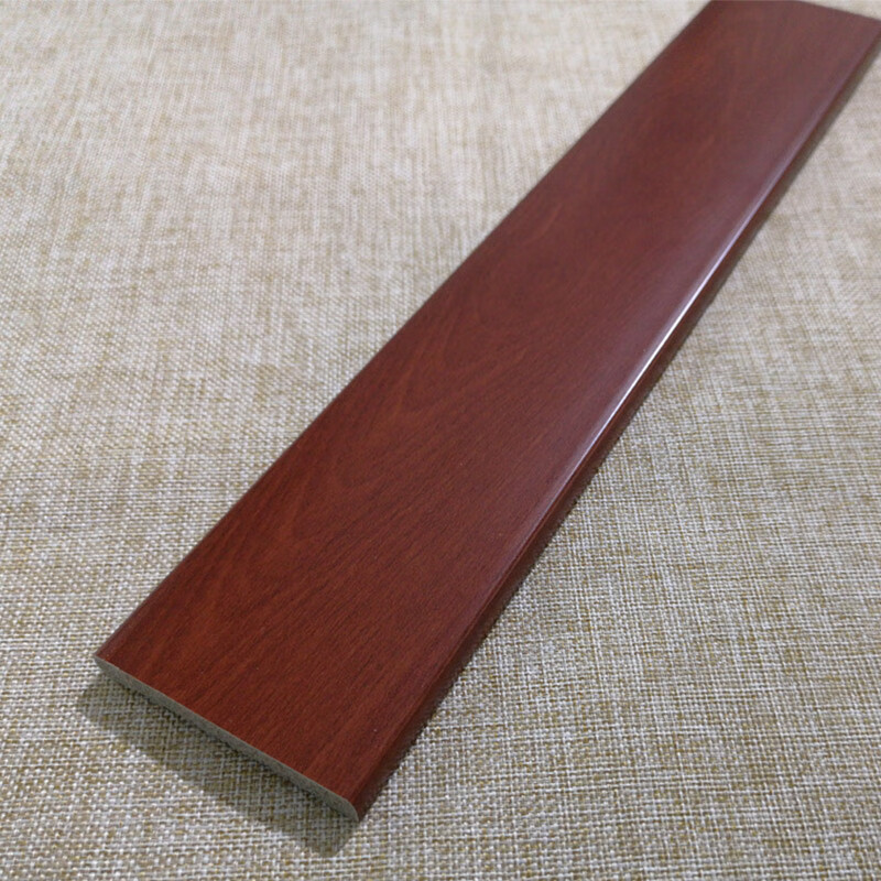 pvc黑色平板装饰线条天花吊顶线背景墙边框条新中式压边门套腰线 红