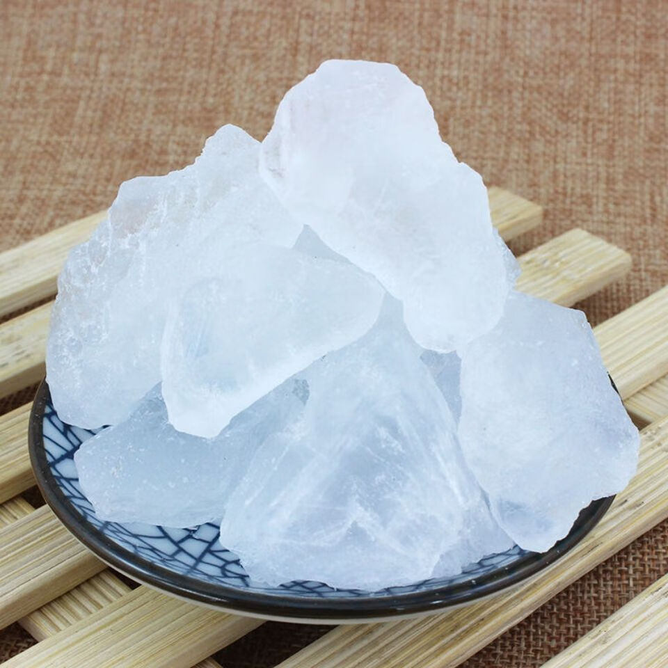 食用级白矾 明矾块食用药用去粒子做枕头明矾净水中药材明矾泡脚 食用