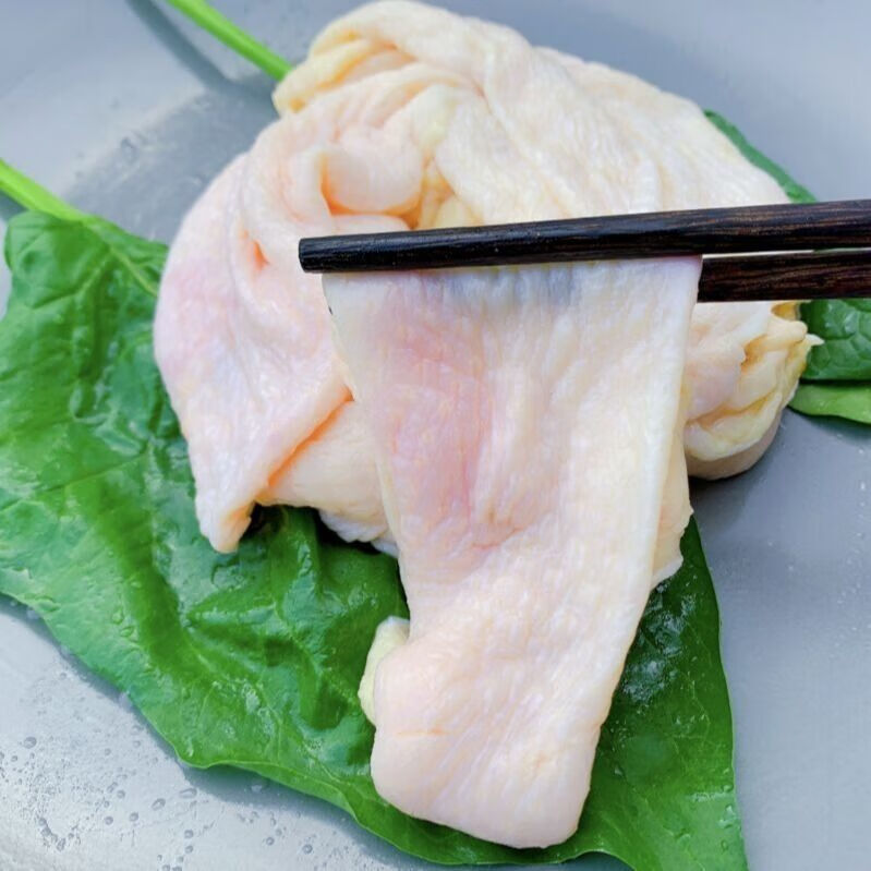 新鲜鸡腿皮鸡皮鸡腿鲜冷冻生皮鸡肉皮胸皮烧烤油炸鲜鸡腿皮2斤