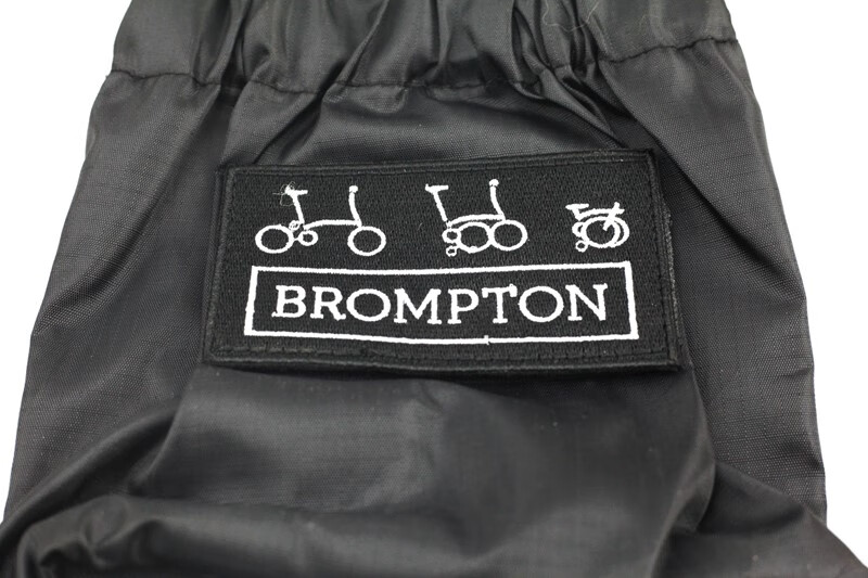 黑色-brompton白字logo 1