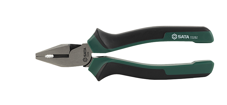 世达(sata)省力型钢丝钳老虎钳6寸7寸8寸72201-72203b 72203省力型老