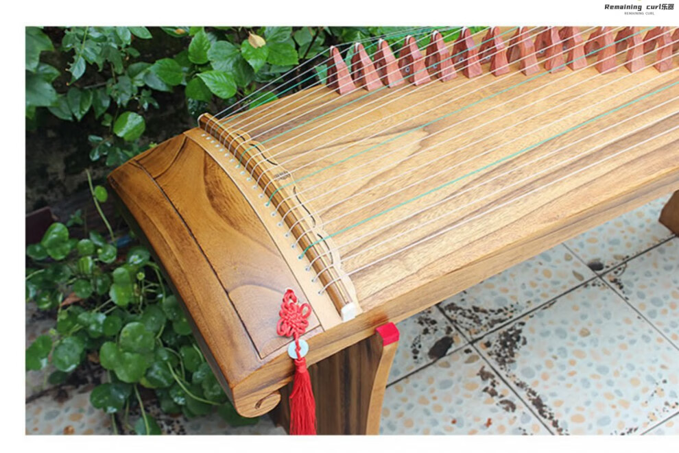 演奏级实木迷你小古筝便携式半挖筝素面古筝琴初学者入门【图片 价格