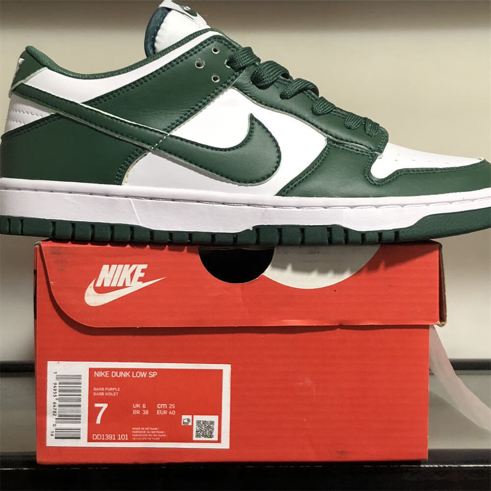 dunk海军蓝酒红白绿大学蓝低帮复古男女时尚百搭运动鞋dd1503-115