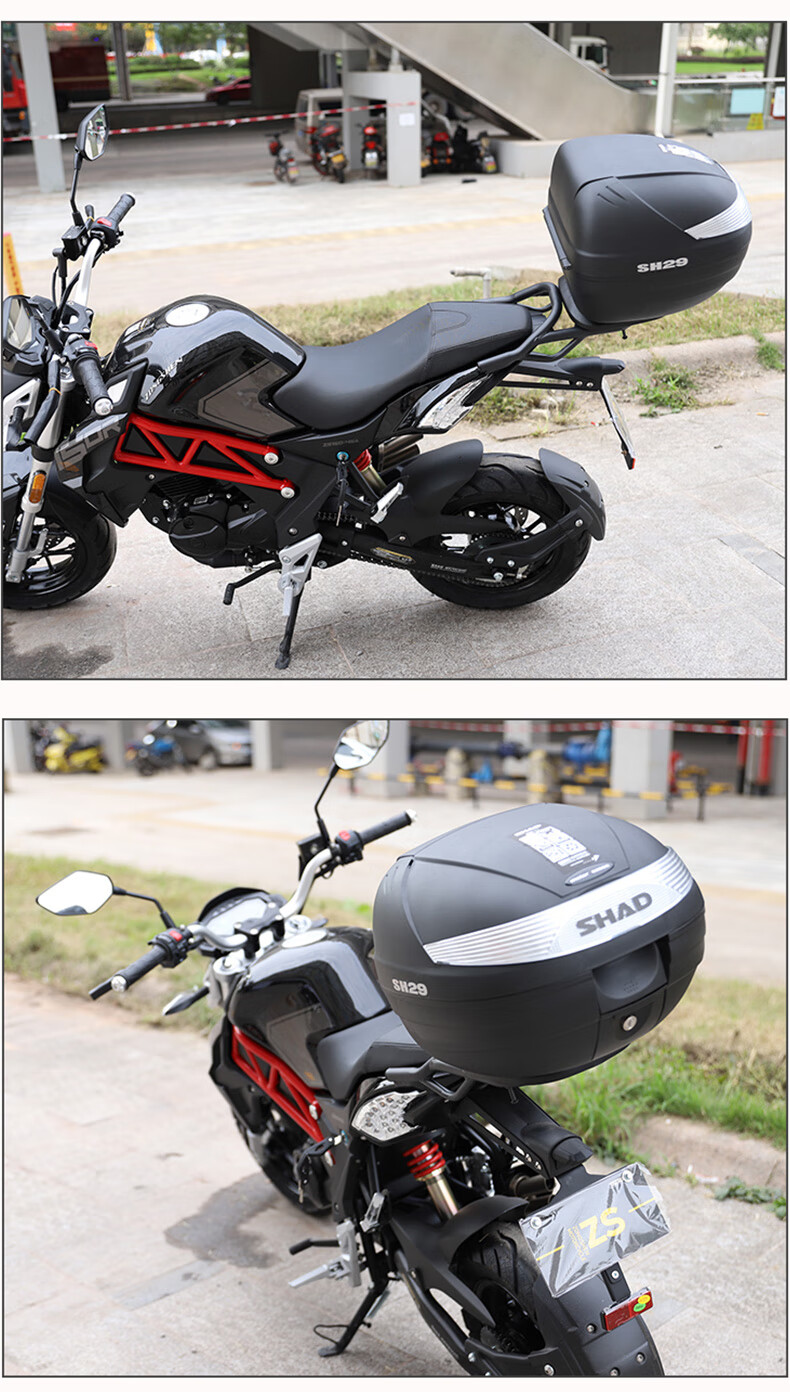 适用于宗申150r改装件改装zs150-45a摩托车后货架外卖箱尾箱固定架