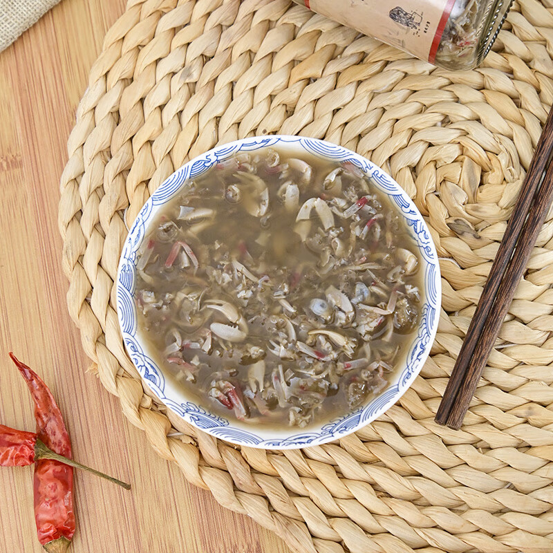 沙蟹酱广西北海特产海鲜酱家用商用沙蟹汁海鲜蘸料汁海鲜酱料240g