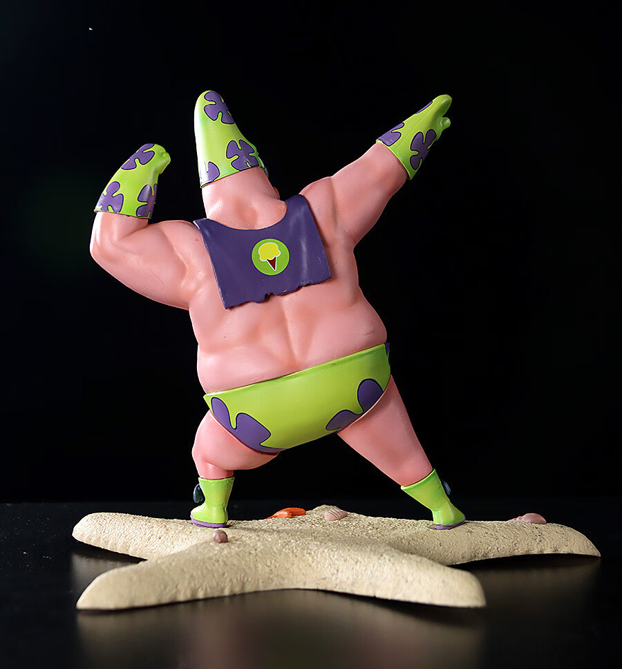 丛一楼海绵宝宝好朋友派大星手办玩具模型公仔可爱摆件圣诞节礼物送