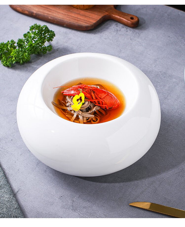 驰度菜盘子大董意境菜五星级酒店高档会所创意餐具饭店专用摆盘汤盘
