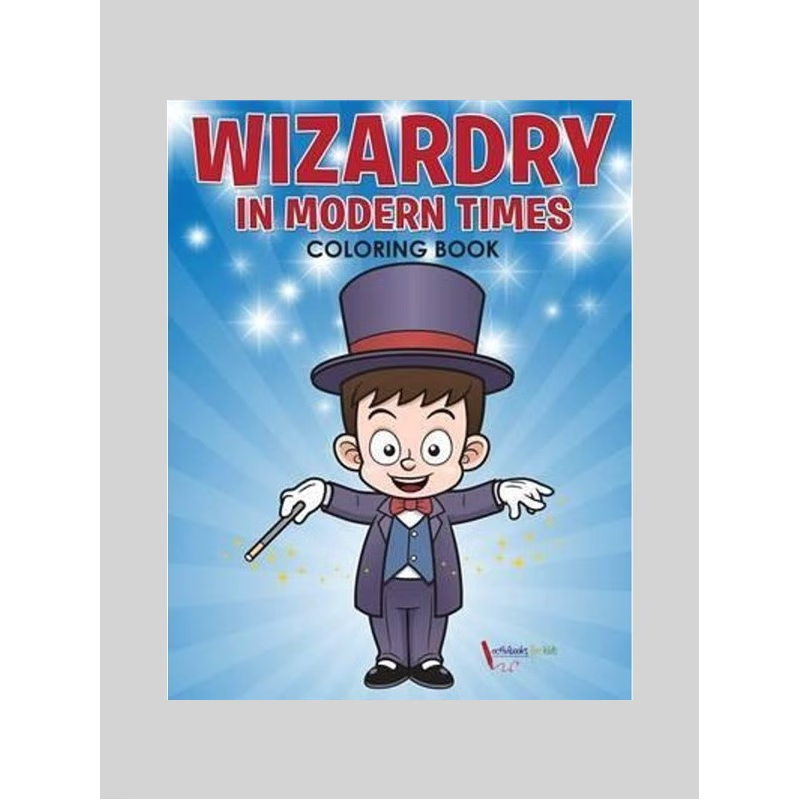 按需印刷Wizardry in Modern Times Coloring Book[9781683214847]