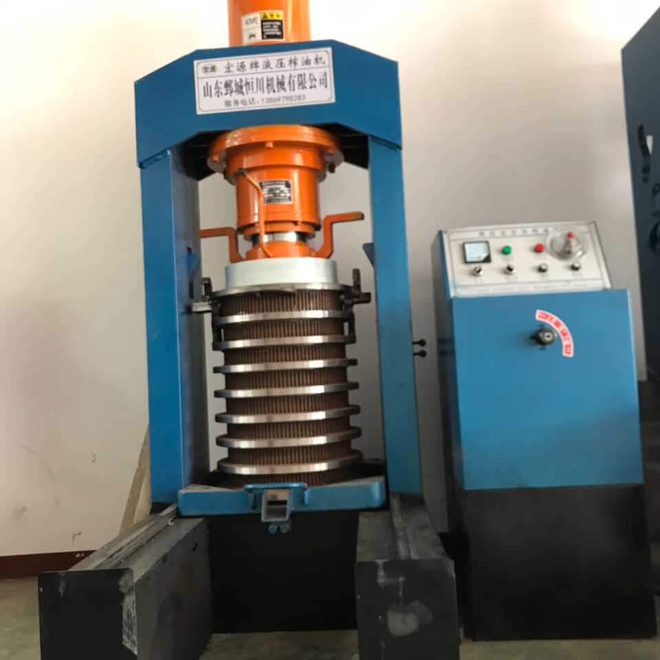 条排桶大型液压榨油机商用榨油机茶籽榨油机花生榨油机钻孔桶