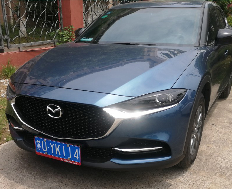 适用于新款昂克赛拉车牌架马自达cx-30 cx-4 cx-5 mazda3阿特兹牌照