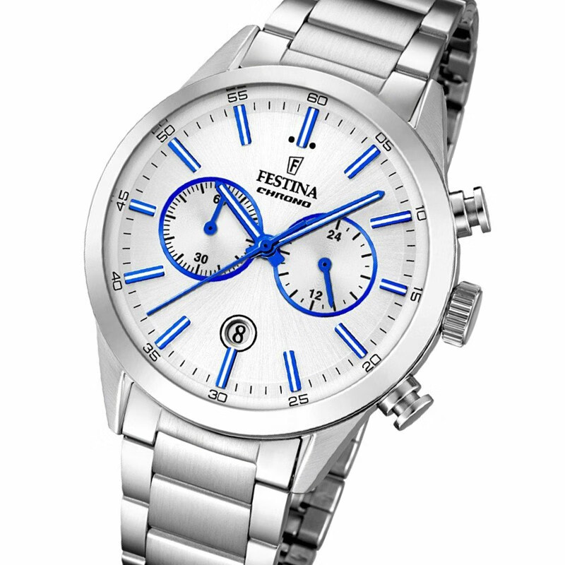 festina飞士天classic系列时尚经典不锈钢带石英男士手表f204255f37