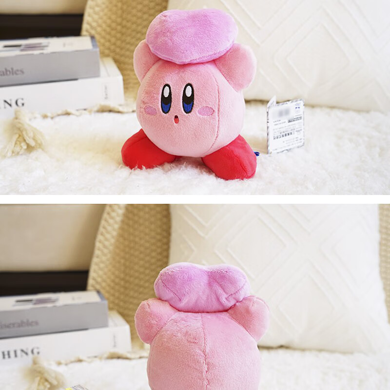 日本正品kirby正版可爱情人节心跳爱心星之卡比公仔娃娃玩偶布偶毛绒