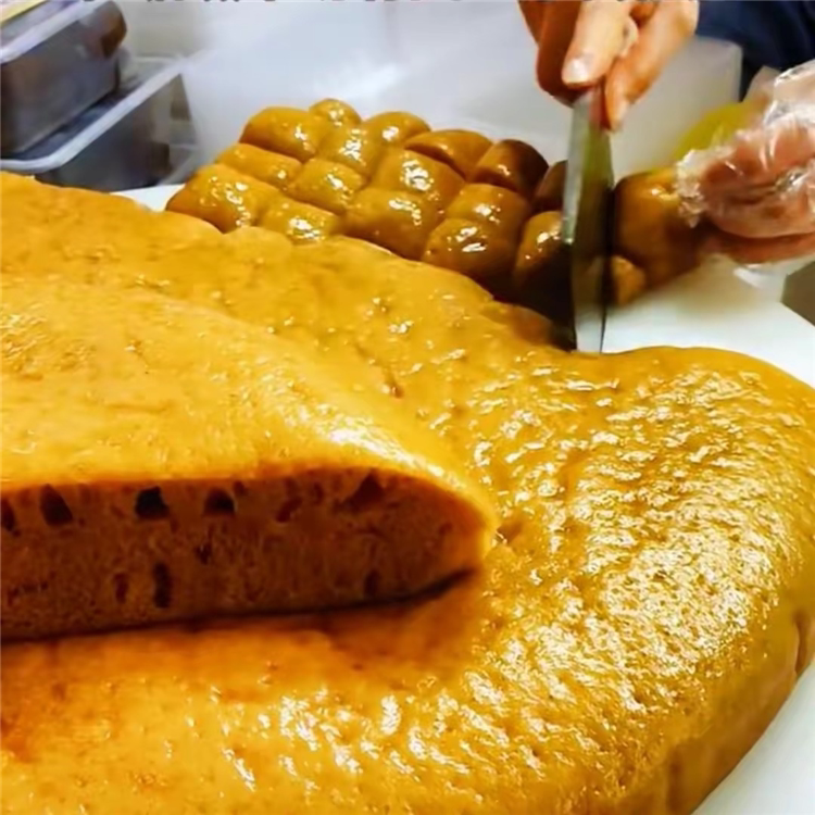 塘缀宵村松糕广东湛江网红宵村松糕手工软糯糕点红糖马蹄糕即食 红糖