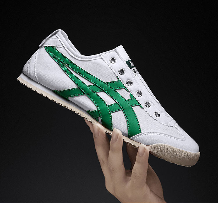 官方老虎鞋tiger官方泰格男鞋6965n夏季帆布鞋男士运动休闲老虎鞋