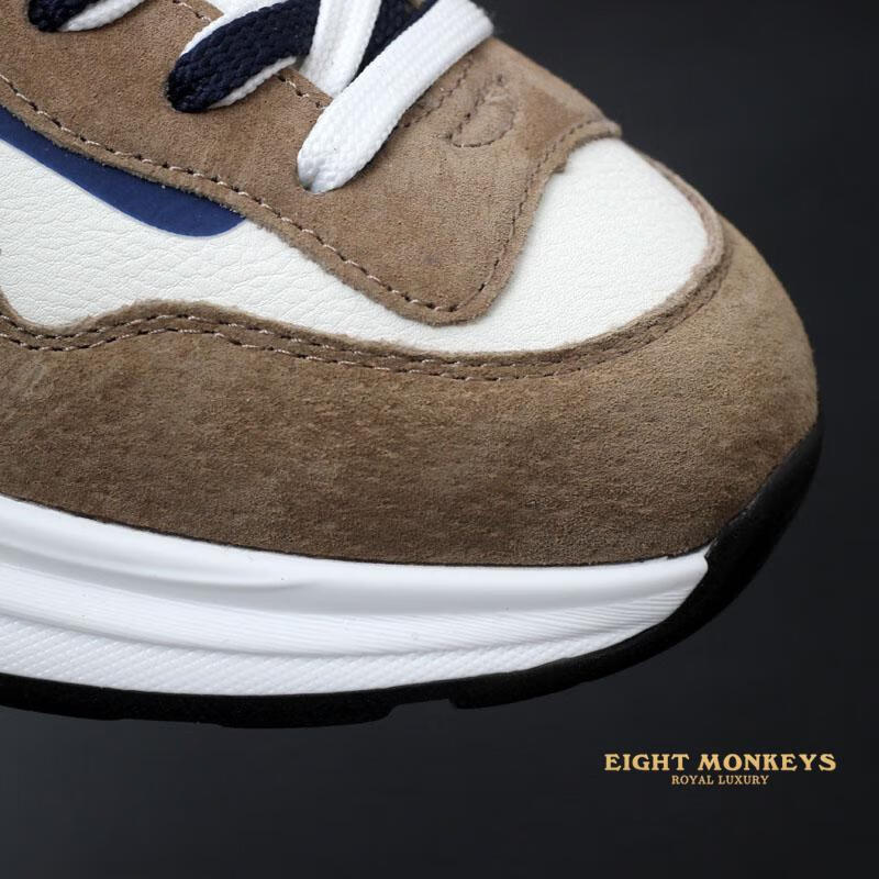 品牌运动鞋男2021新款加绒保暖运动休闲百搭跑步鞋男卡其米加绒41男款