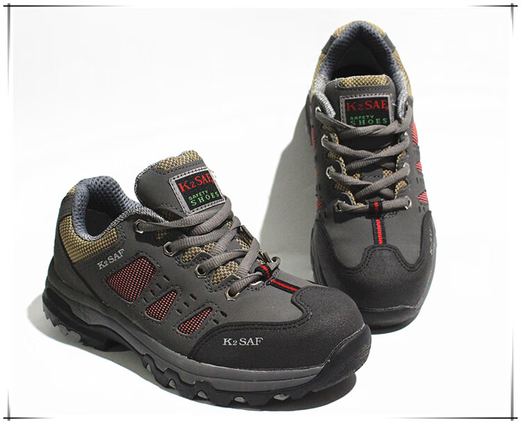 夏季防砸安全功能鞋韩国k2劳保鞋工作鞋男矮帮轻便防砸耐磨防臭安全鞋
