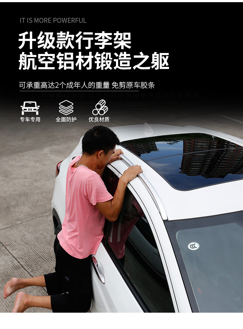 本田xrv车顶行李架缤智xrv行李架车顶架原厂款滨智黑色装饰改装专用
