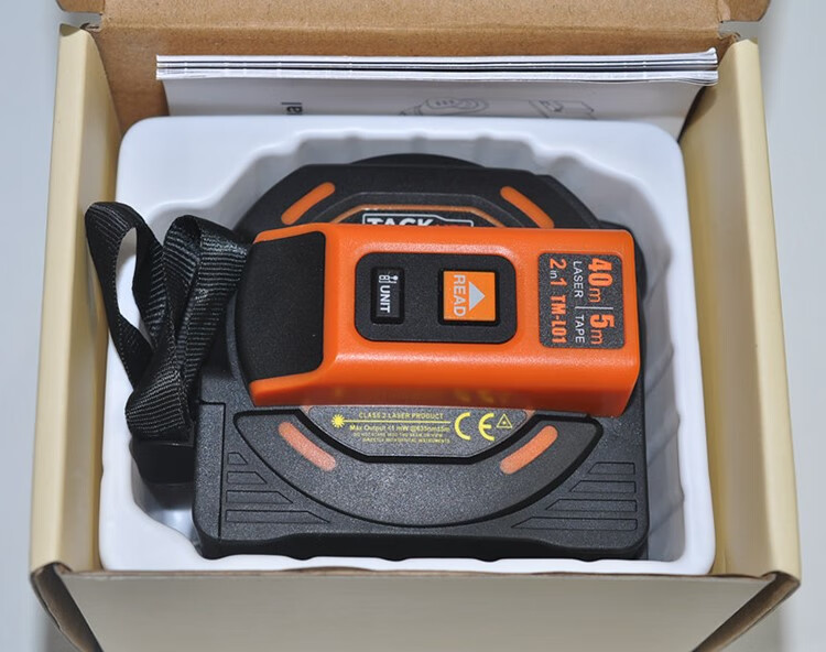 红外线卷尺 简单好用!装电池!