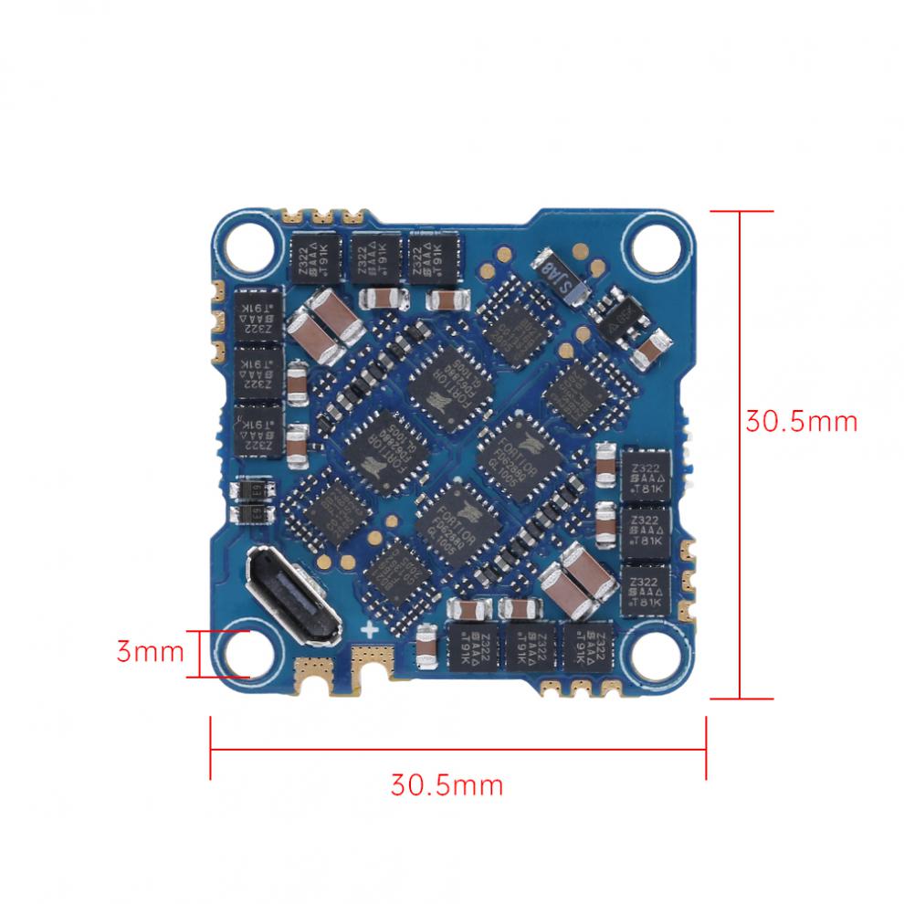 穿越機飛控 succex-d whoop f4 20a aio飛控 fpv 適用天空端定製款