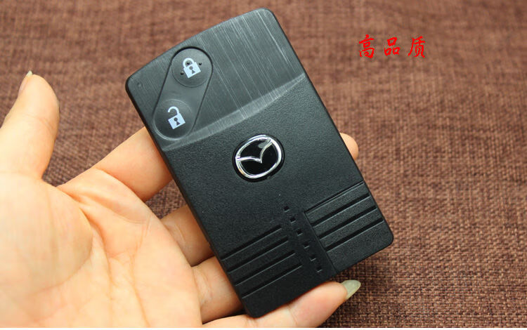 马自达卡片钥匙壳老款马6马六跑车智能遥控器壳m6轿跑卡片钥匙壳