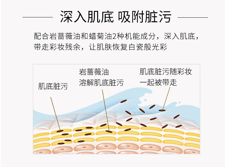 艾天然（Attenir）日本Atteni卸妆油温和深层不油不闷痘清洁无添加敏感肌可用 【温和净彻】艾天然无香175ml