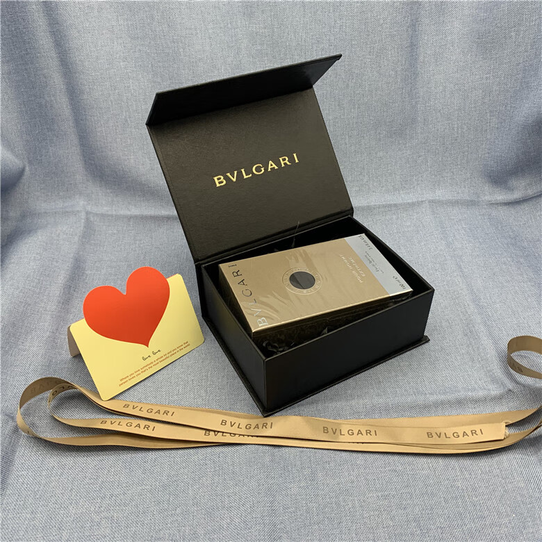 宝格丽礼盒空盒 原版bvlgari/香水包装袋子礼品袋手提袋香水礼品盒