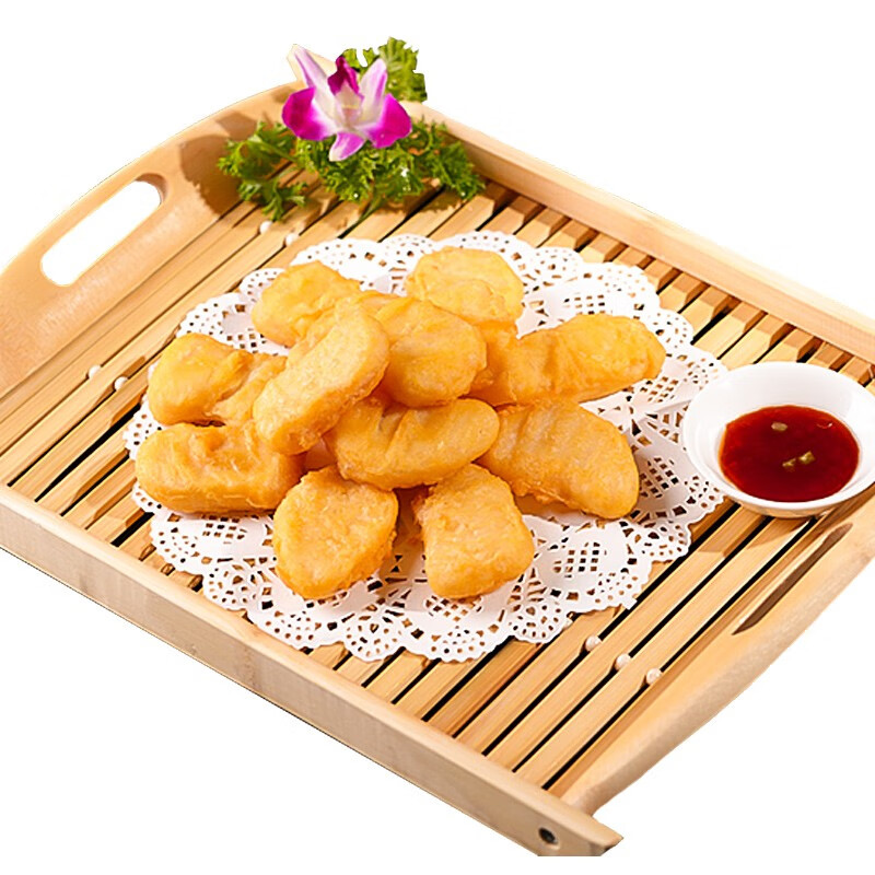 粉炸鸡半成品方便速食品油炸食品烤箱空气炸锅食材 原味鸡块1kg【图片