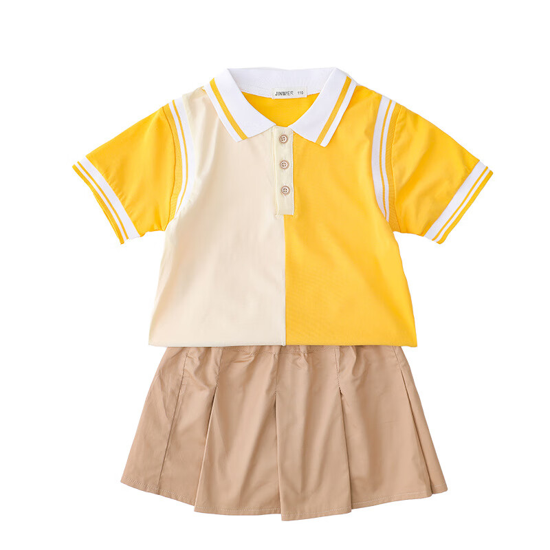 童然童装小学生班服幼儿园园服夏装短袖套装儿童运动夏季毕业套装小