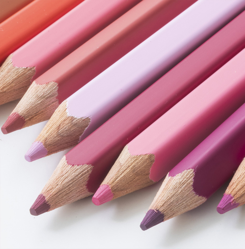 部分现货芬理希梦500色彩铅笔felissimo日本进口25套颜色渐变风格送礼