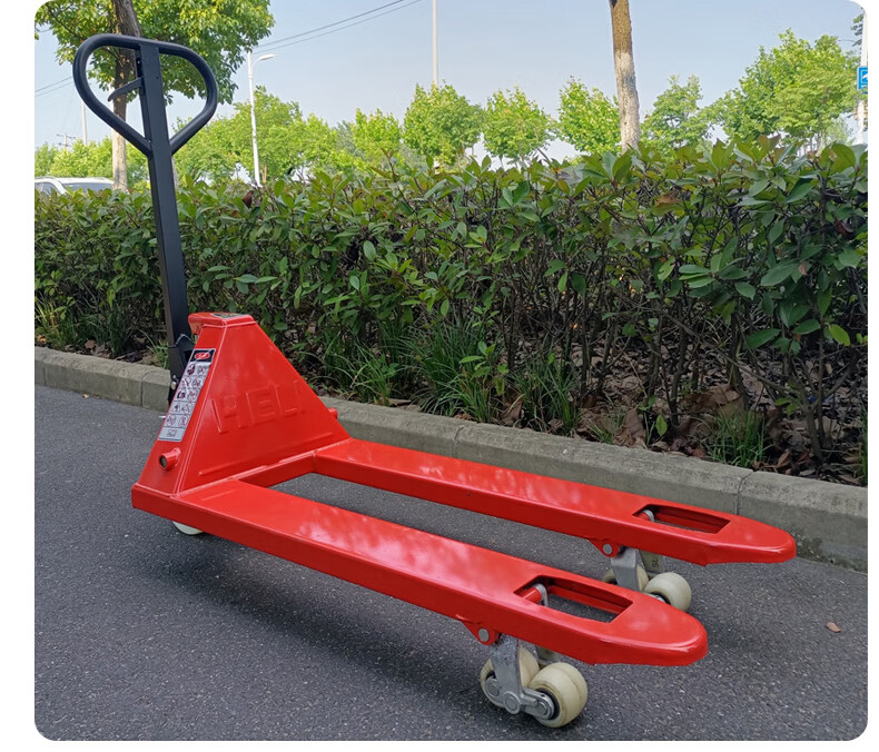 叉车手动液压搬运车小型2吨3吨手推托盘车油压车铲车拖车 合力整体泵