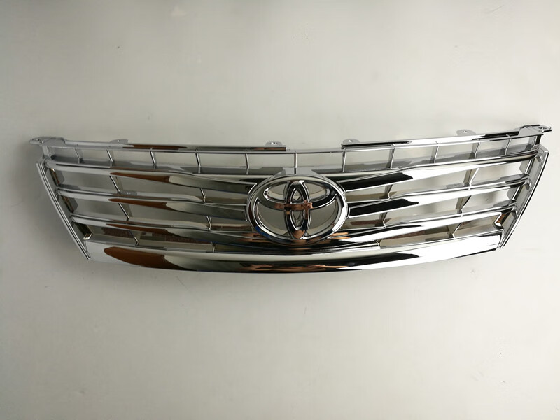 锐志中网改装x标前格栅前杠0506070809年款x标志风网前脸原车标半电镀